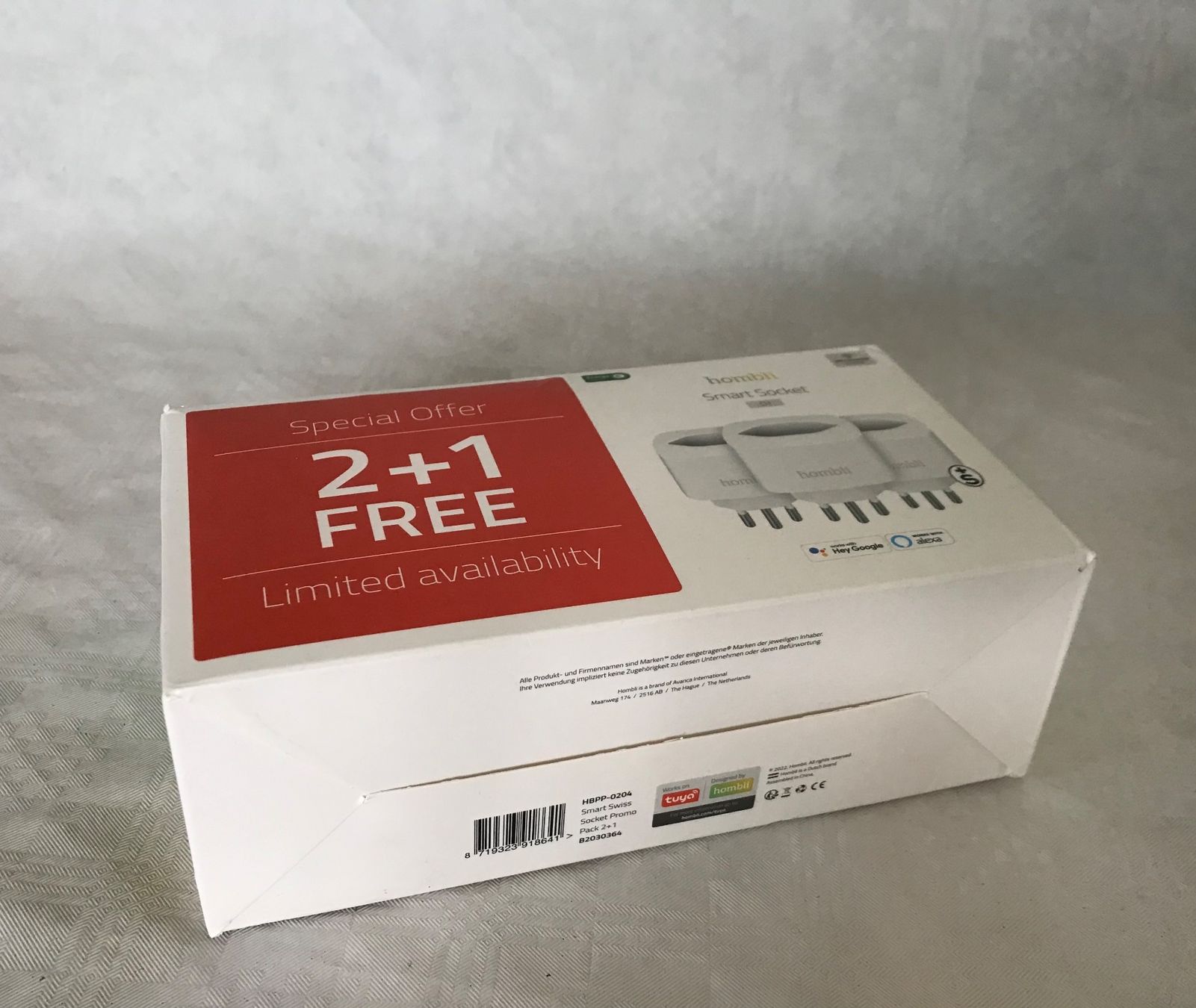 Spine: 3x WLAN-gesteuerte 230V-Steckdose – Nuovo e nell'imballaggio originale da Zürich venduto da Tapehead 4