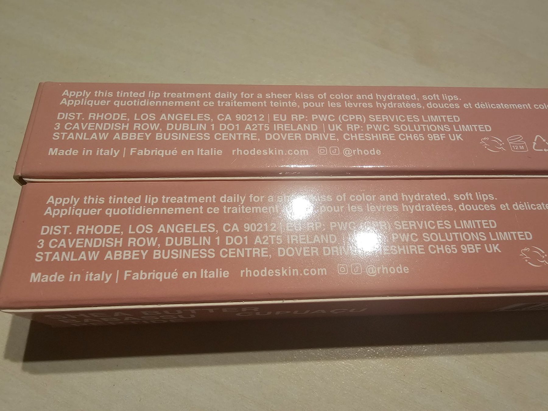 Make-up: 2 Rhode Peptide Lip Tints (letzte Möglichkeit) – Neu (gemäss Beschreibung) aus Balterswil von Dikdik1992 2