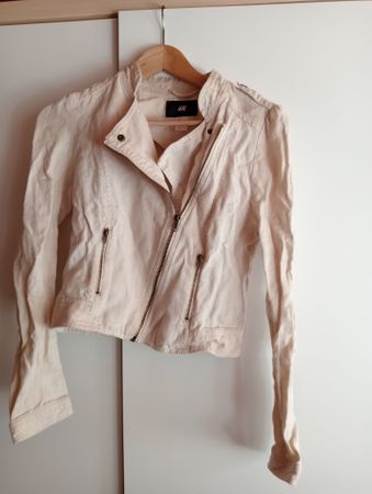 Damenjacke H&M beige Grösse 36 in akzeptablem Zustand