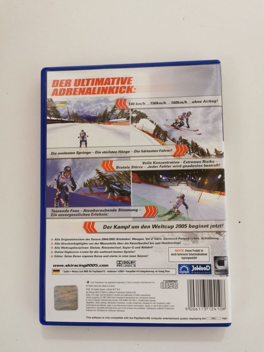 Sony Giochi: Ps 2 - Ski Racing 2005 – Usato da Lenzburg venduto da eyworld 2