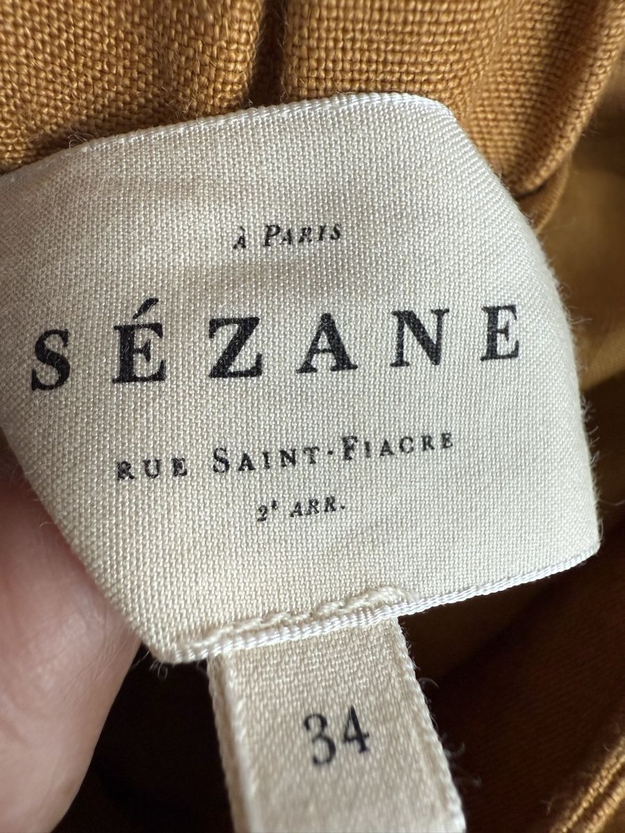 Sezane Hosen: SÉZANE Damen Shorts Leinen Grösse 34 – Gebraucht aus Zollikon von snowflake10- 4