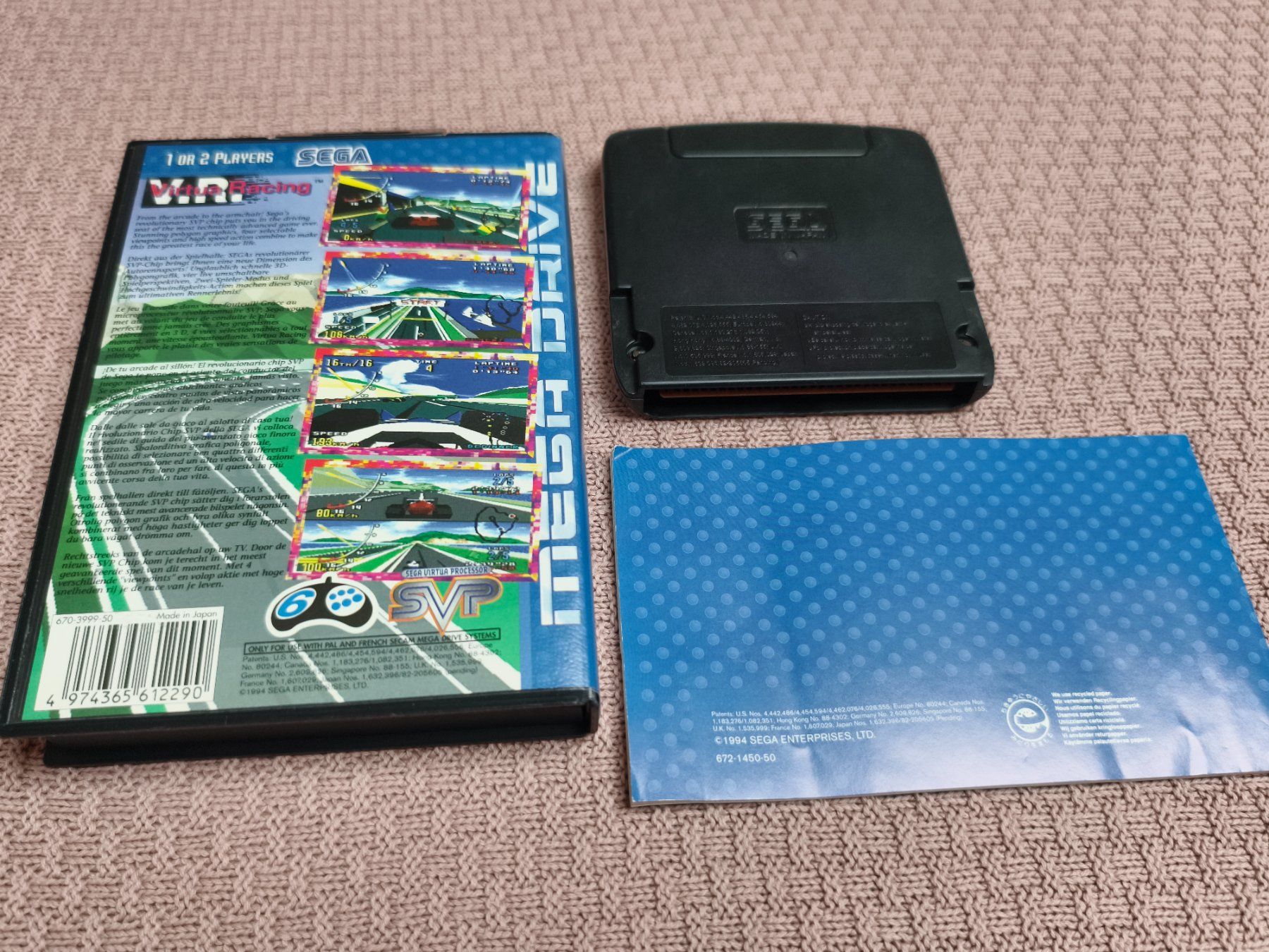 Sega Giochi: Mega Drive Spiel Virtua Racing SVP – Usato da Ringgenberg BE venduto da Tantal15125 1