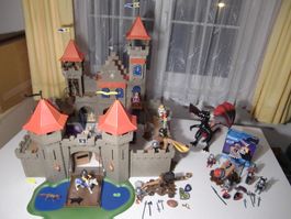 Playmobil Ritterburg Nr. 3269 mit Riesendrachen etc.