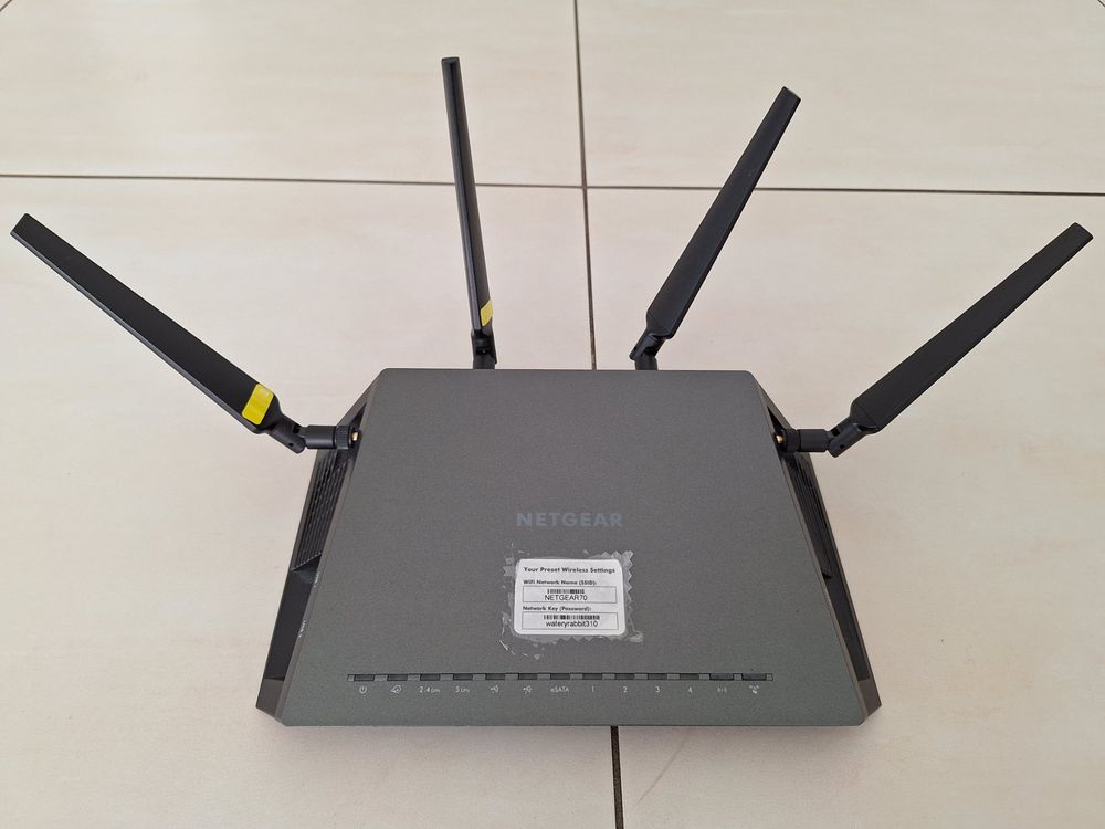 Netgear Nighthawk X4 R7500 AC2350 WLAN Router (Gebraucht) in Fischbach ...