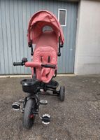 Kinderkraft Dreirad mit Schiebestange rosa neuwertig