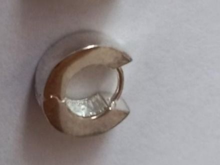 Orecchini pendenti & Orecchini a lobo: 2 Creolen Ohrhänger Silber. – Nuovo e nell'imballaggio originale da Winistorf venduto da acreativ 3