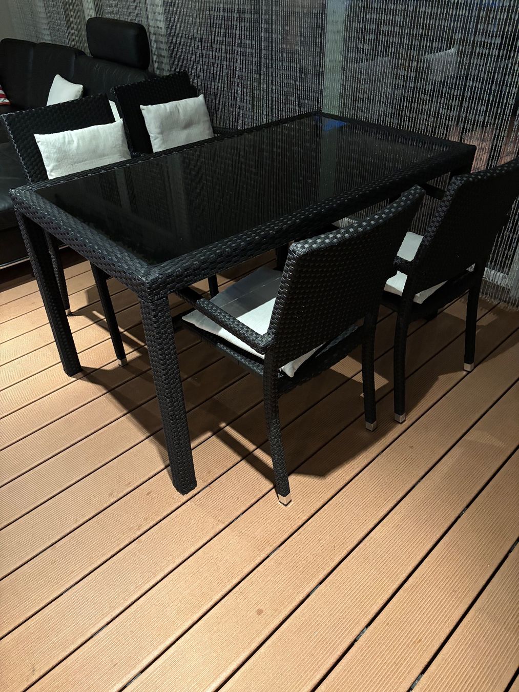 Tavoli: Gartentisch mit Stühlen 80x140x73 – Usato da Nottwil venduto da Mountainbiker63