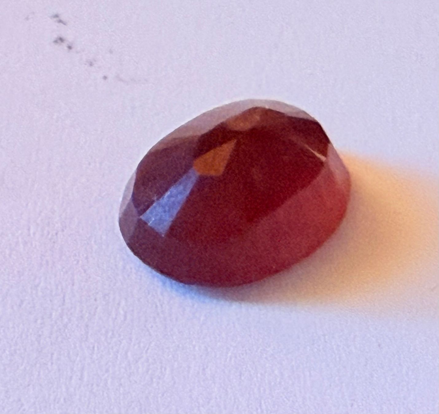Pietre preziose: Natürlicher Pyrop Granat, 5,73ct, facettiert – Nuovo (secondo la descrizione) da Zuerich venduto da SonderArt-Wertgut 6