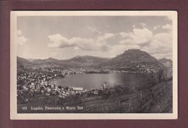LUGANO - Panorama e Monte Brè