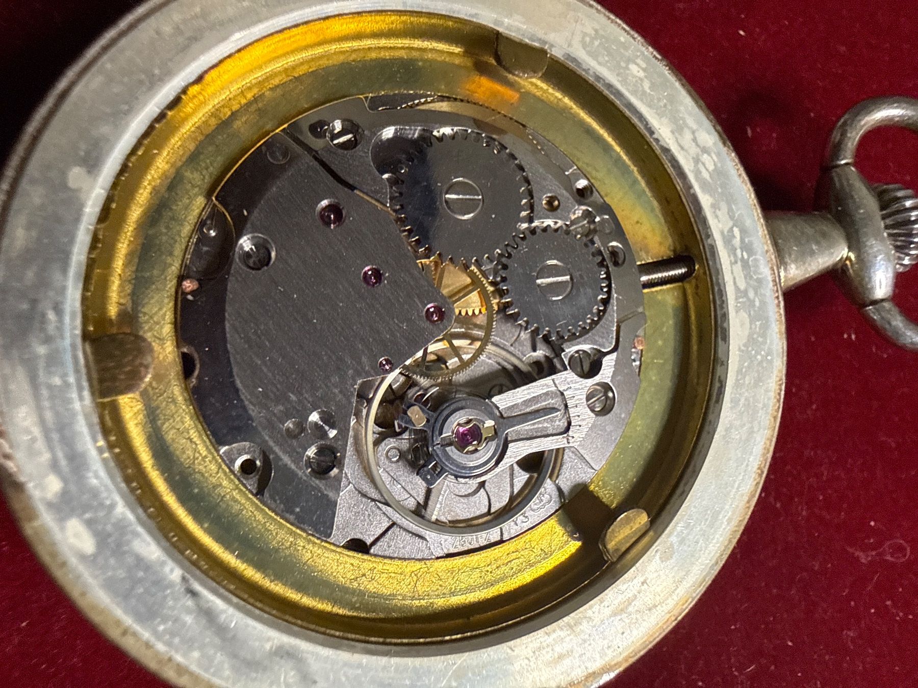 Uhren: Mulberry Taschenuhr echt Silber 43 mm – Gebraucht aus Pfeffingen von Allhandelklgwatches 3