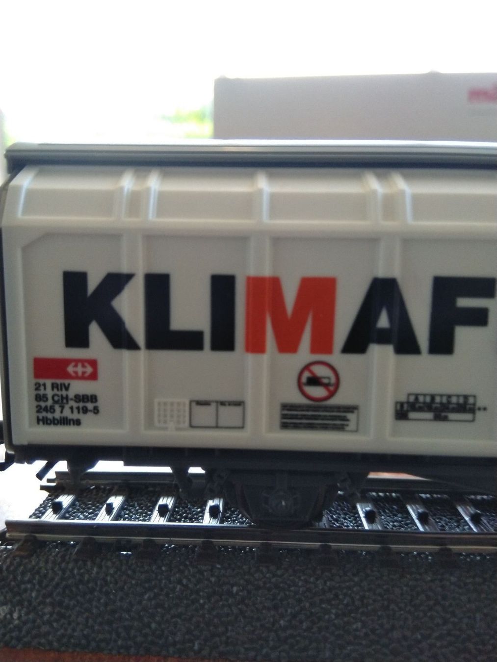 Märklin Modellini di ferrovie: Märklin Migros "Klimafreundlich" – Nuovo e nell'imballaggio originale da Hinwil venduto da Mhagi 1