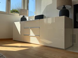 High-end lacquered dresser