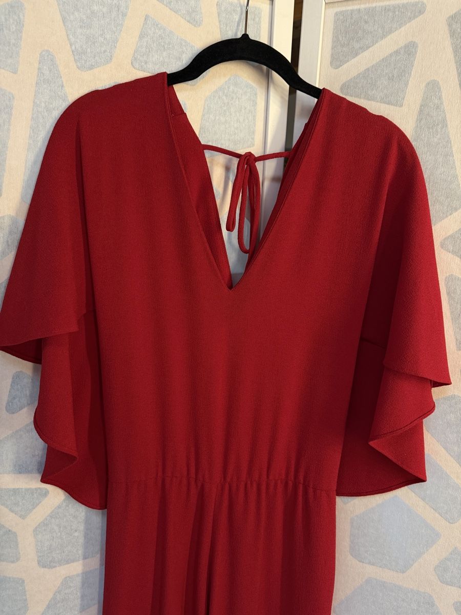 Jumpsuits: Great red evening jumpsuit. S – Gebraucht aus Grund b. Gstaad von PlageNeige 1
