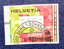  Automatenmarken GESTEMPELT 2001  