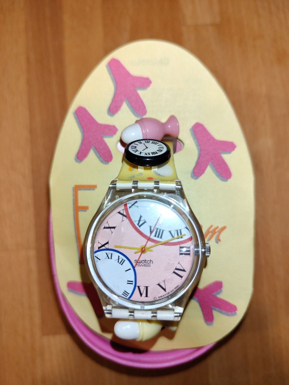 Swatch Orologi: Swatch Uhr Eggs Dream – Usato da Zeglingen venduto da Vanillacoke