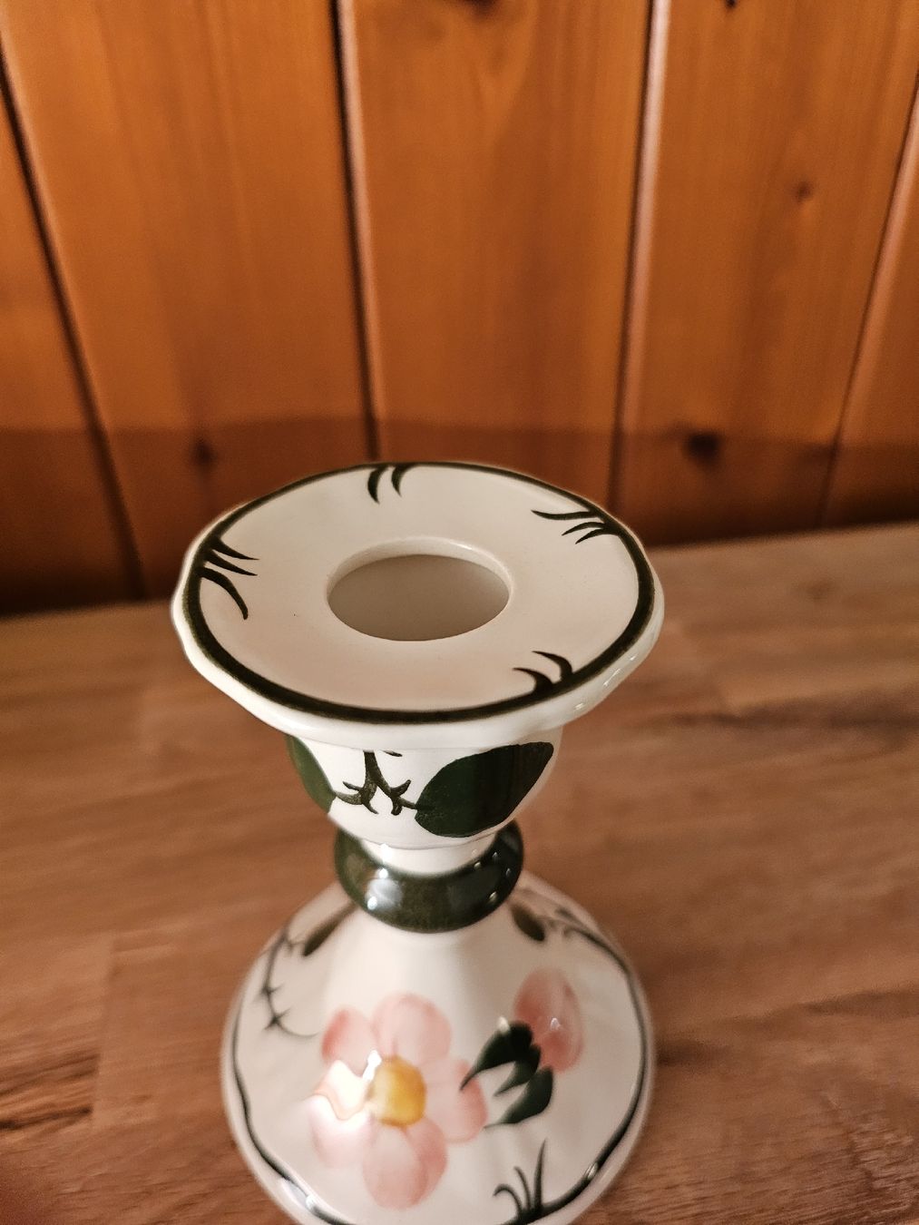 Villeroy & Boch Portacandele: Kerzenständer Villeroy & Boch Wildrose – Nuovo (secondo la descrizione) da Glis venduto da Briger 1