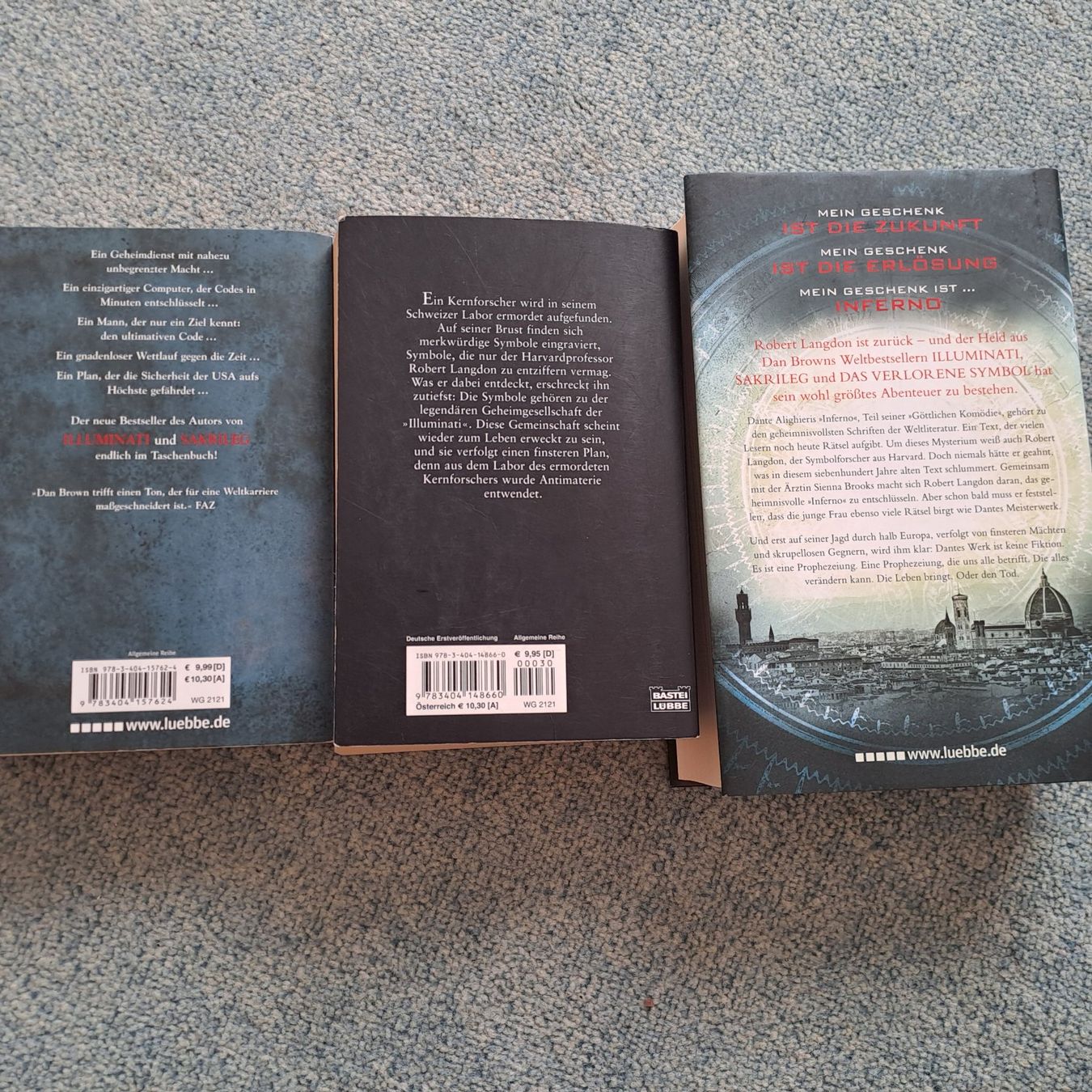 Libri: Dan Brown Thriller-Set, top! – Usato da Frauenfeld venduto da Andadaa 1