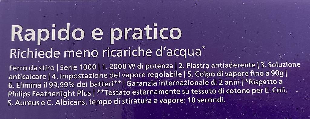 Ferri da stiro: Ferro da stiro – Usato da Pregassona venduto da van_b6c6 2