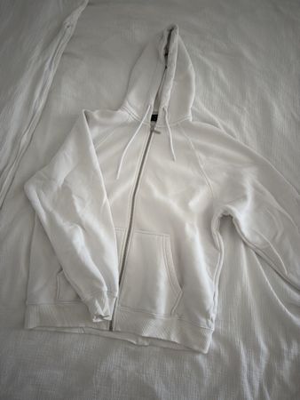 teveo zip jacke weiss
