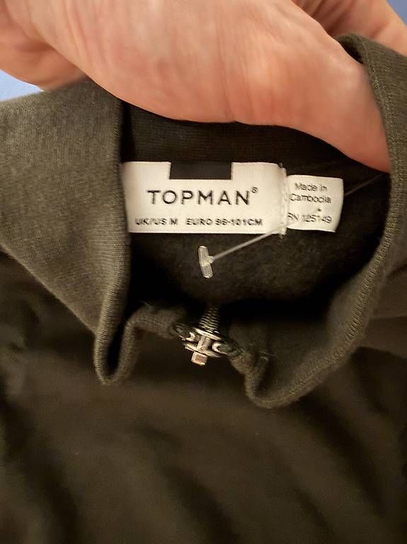 Jacken: Topman green Zip cardigan  – Gebraucht aus Ascona von GioeleS 1