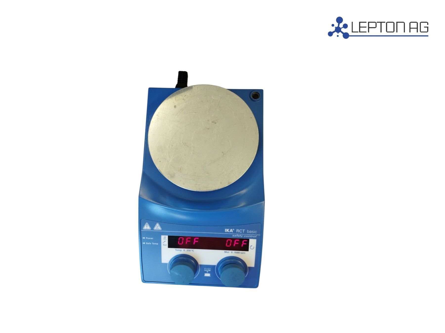 Accessori da laboratorio: IKa RCT basic safety control Magnetrührer – Usato da Niederdorf venduto da LeptonAG_Labor 4