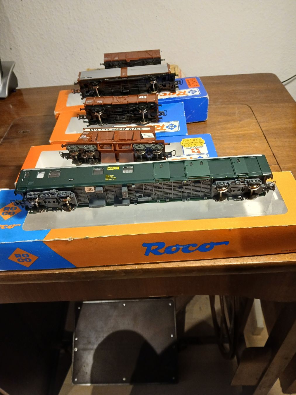 Roco Modellini di ferrovie: 5 Waggons Roco Liliput – Usato da Luterbach venduto da trixexpresso 5