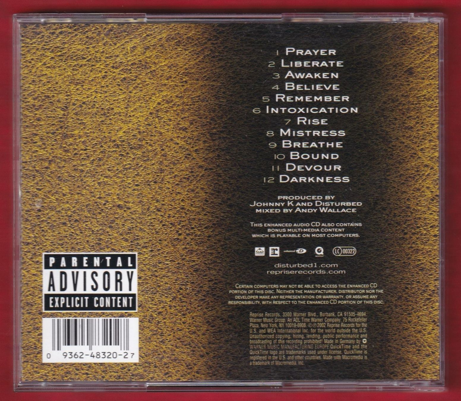 CD: Disturbed - Believe (CD) – Usato da Zürich venduto da Pfluftl2000 1