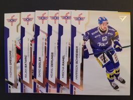 EHC Kloten komplettes Base-Set Sportzoo Series 2 - 6 Karten