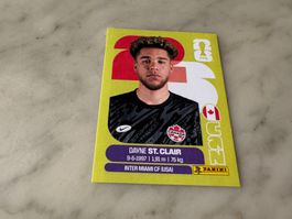 Panini Fifa Fussball WM 2026 Sticker Dayne St. Clair CAN 2
