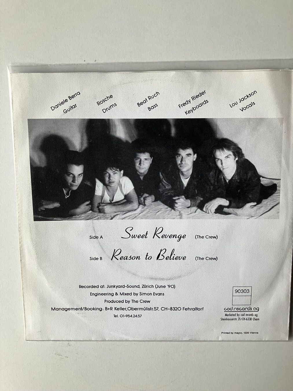 Dischi in vinile: The Crew – Usato da Aarwangen venduto da Jukebox3 2