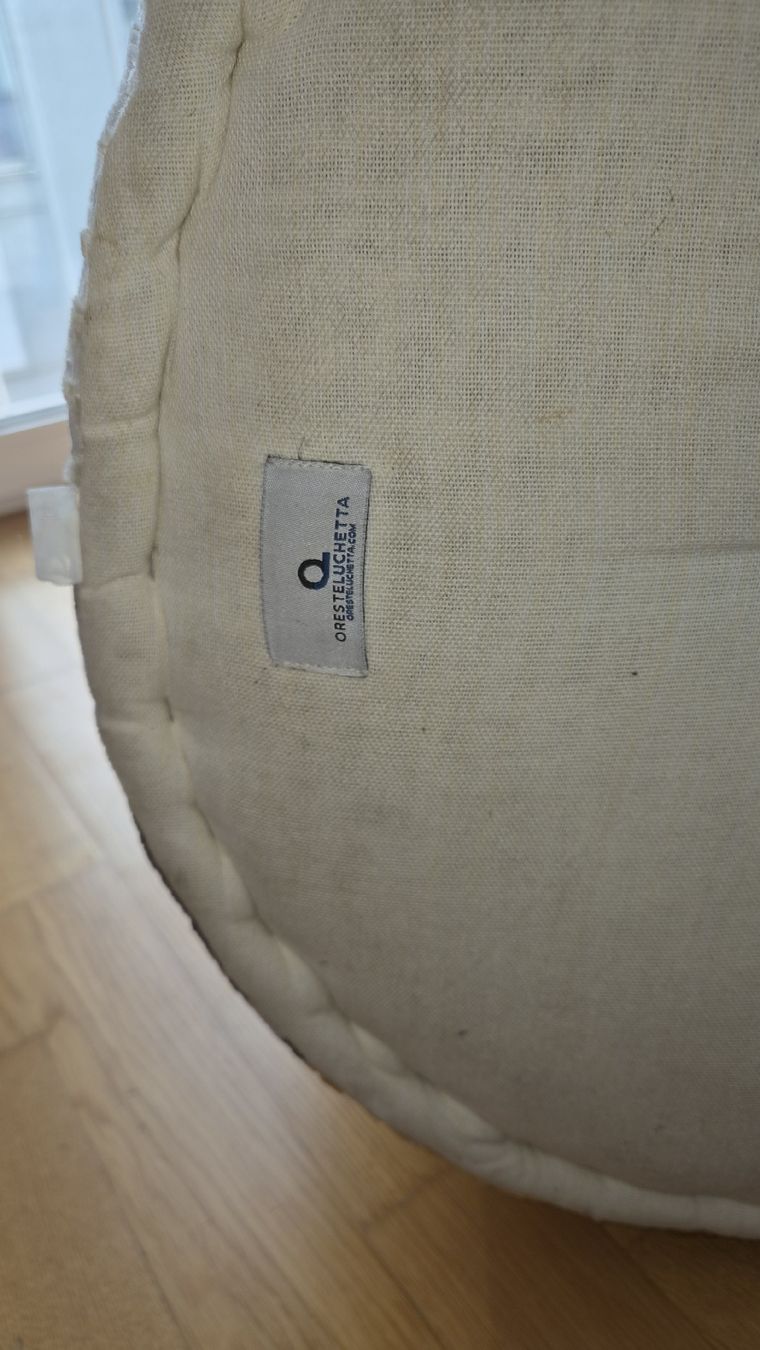 Sgabelli: Oreste Luchetta Sitzpouf Patchwork Design - guter Zustand – Usato da Glattbrugg venduto da comab 4