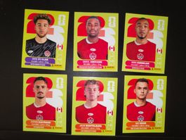 🇨🇦6x Panini Team Canada - CAN 2,5,7,10,14,16