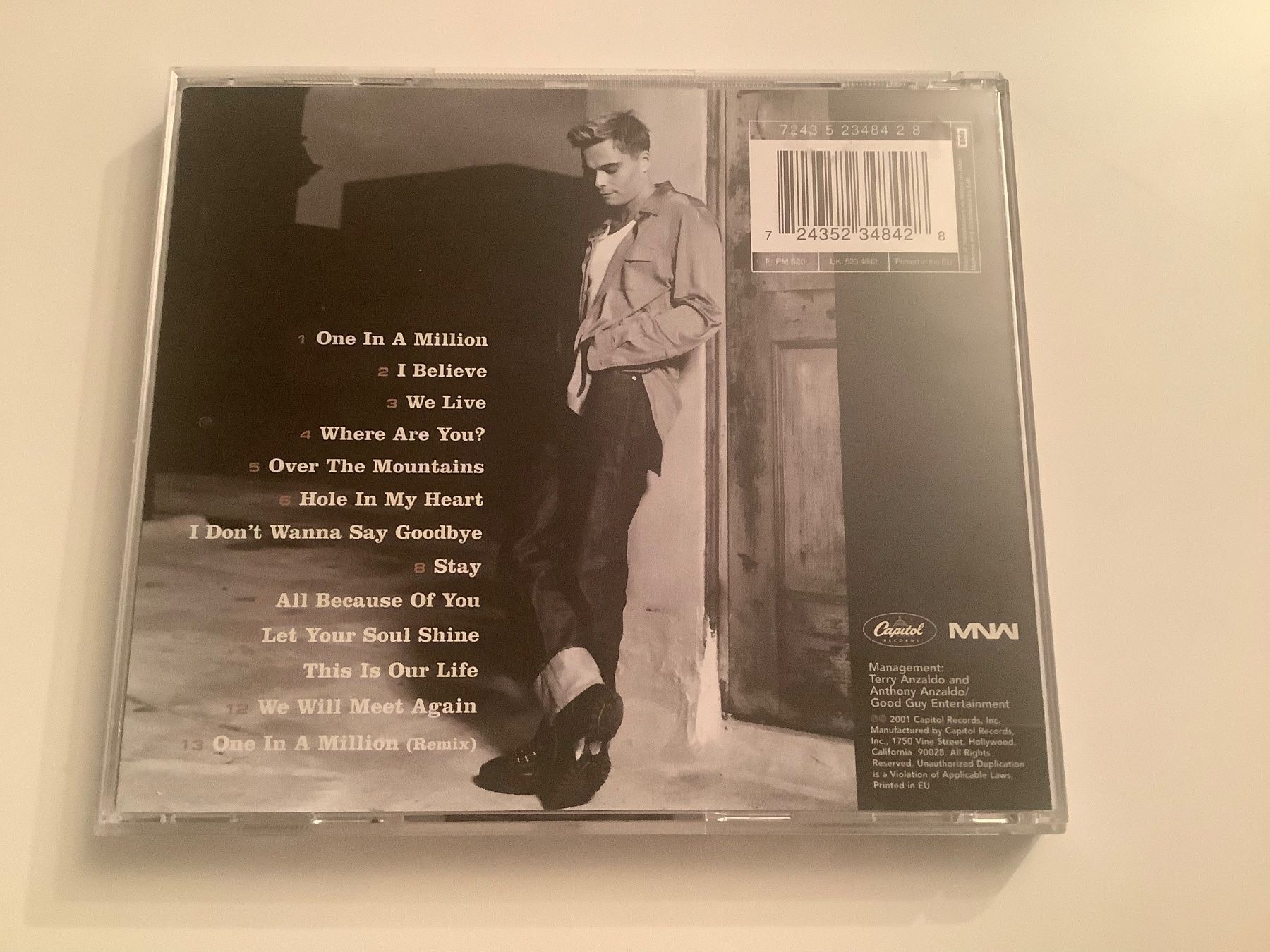 CD: Bosson / one in a million / 2001 – Usato da Dübendorf venduto da Shreck 1