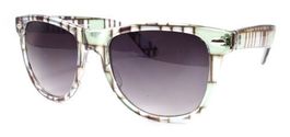 Brick Design Wayfarer Sonnenbrille ice grün SBU1060ICGRN