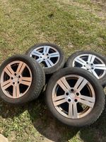 Felgen mit Reifen 215/55 R16 Continental Winterreifen Satz