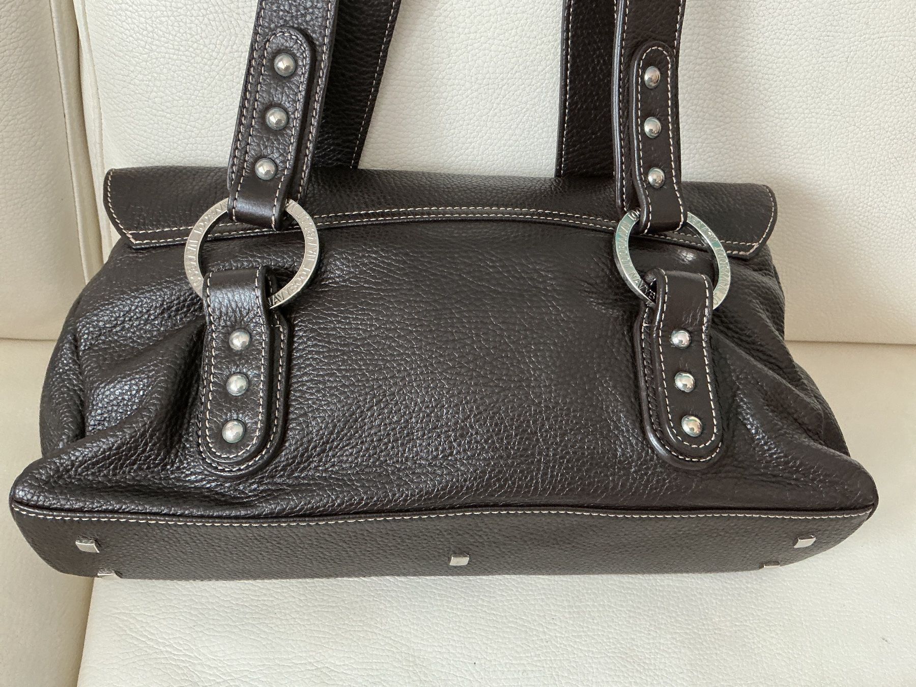 Navyboot Borse da donna: NAVYBOOT  Tasche dunkelbraun Leder – Usato da Wettingen venduto da Andres54 2