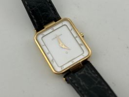 Vintage Certina Tank Damenuhr läuft / montre pour femme