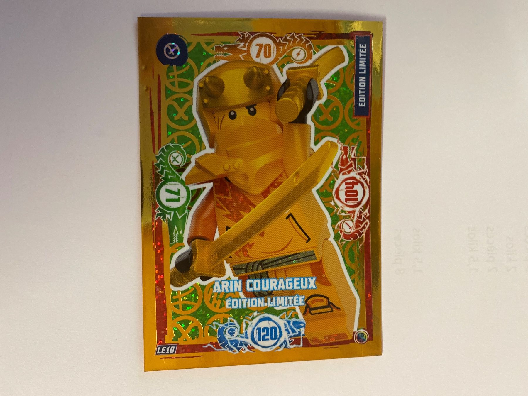 Carte collezionabili: Carte Ninjago LE10 - Arin Courageux Édition Limitée – Nuovo (secondo la descrizione) da Le Brassus venduto da cinema13