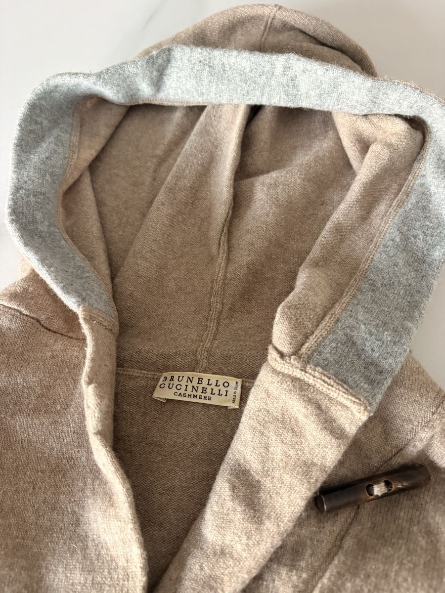 Brunello Cucinelli Pulls & Sweat-shirts: Brunello Cucinelli Kapuzenpullover Kaschmir beige S – Neuf (Voir description) à Bülach par CarinAlexandra 4