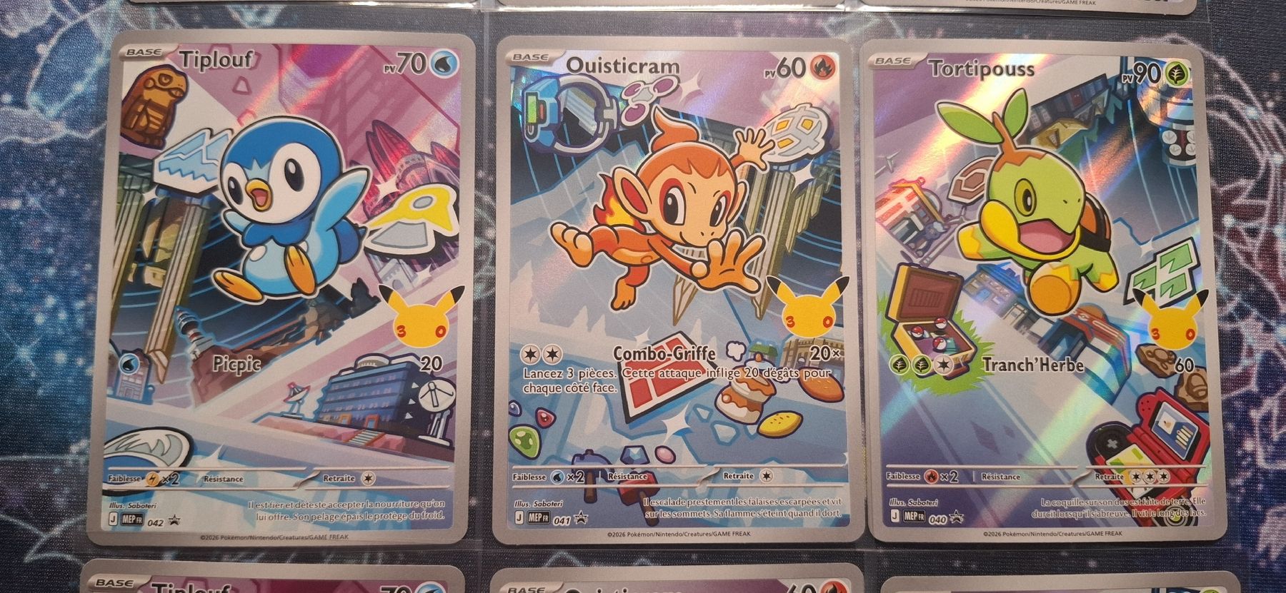 Pokémon Carte collezionabili: First Partner 040 / 041 / 042 Promo 30th Set 3x FR – Nuovo (secondo la descrizione) da Petit-Lancy venduto da Kara_TCG 2