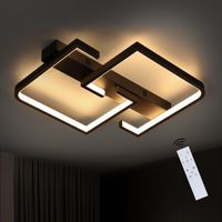 LED Deckenleuchte Deckenlampe dimmbar Fernbedienung 35W