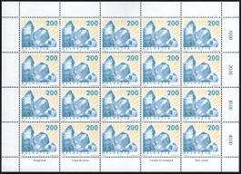 BOGEN 2002 Mineralien - Bergkristall**