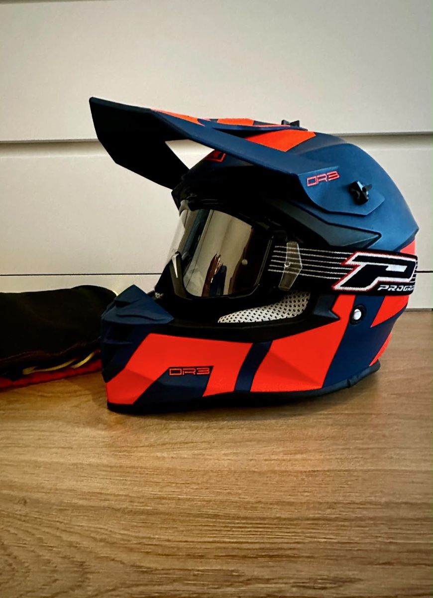Caschi & visiere: Motocross Helm ORB Grösse S – Usato da Embrach venduto da DmnkGTR