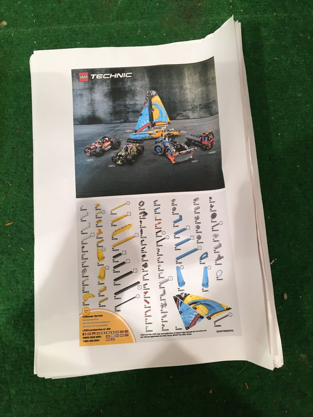 Lego Kit di costruzioni: LEGO Technic Segelschiff Katamaran Bausatz Sommer Spass 4... – Usato da Binz venduto da Dsc1 5