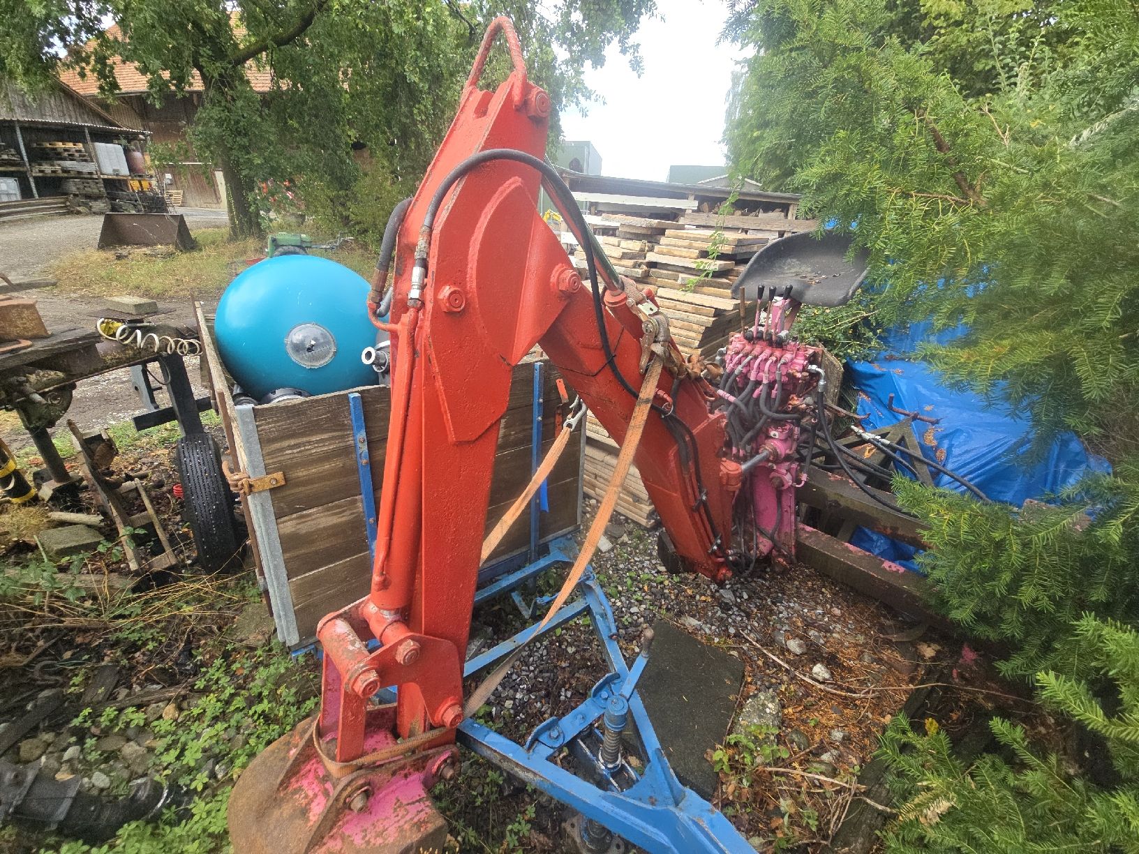 Escavatori: Bagger /Anbaubagger für Traktor/Bobcat 3punkt – Usato da Freidorf TG venduto da baumigg 7