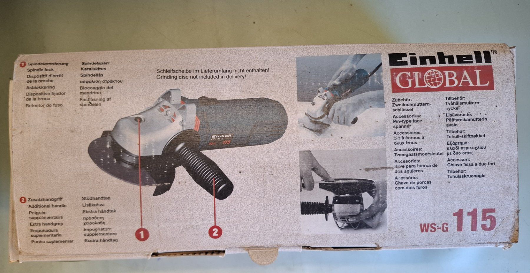 Einhell Smerigliatrici & Lucidatrici: Winkelschleifer Einhell WS-G 115 gebraucht – Usato da Hochdorf venduto da Gruk