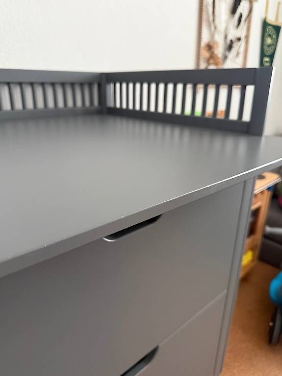 Sebra Fasciatoi & Accessori: Sebra Wickelkommode in Dunkelgrau – Usato da Uster venduto da ctyfx 2