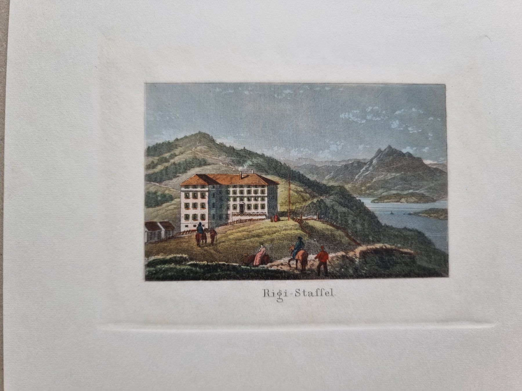 Stiche: RIGI STAFFEL AQUATINTA – Gebraucht aus Gersau von grafik-kunst 1