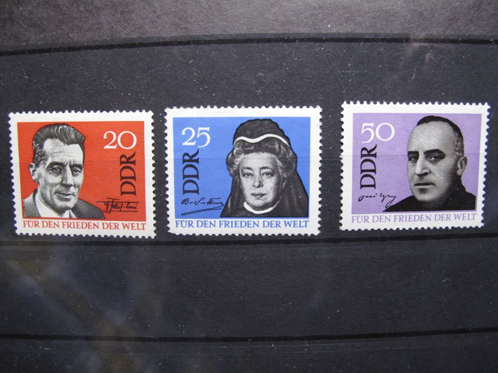 Tutti i francobolli: DDR 1964 Weltfrieden ** – Usato da Wil SG venduto da fva01