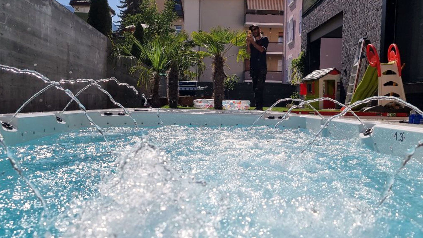 Piscine: Bahamas 6000 speciale Schwimmpool – Nuovo e nell'imballaggio originale da Grenchen venduto da Wellnesspools 1
